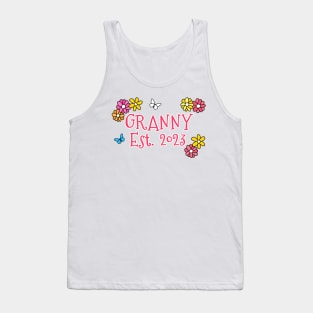 Granny Est 2023 Mother's Day Mothering Sunday Tank Top